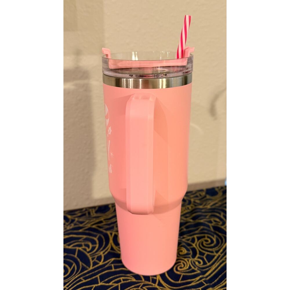 NWT Dolly Parton "I Love Dolly" Pink Christmas 2025 Tumbler — 40oz - Picture 3 of 7